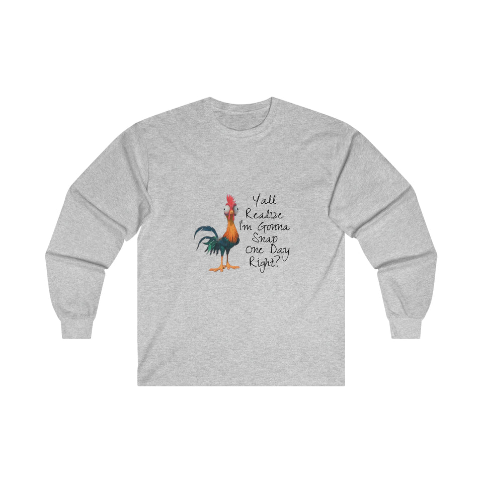Graphic Ultra Cotton Long Sleeve Tee