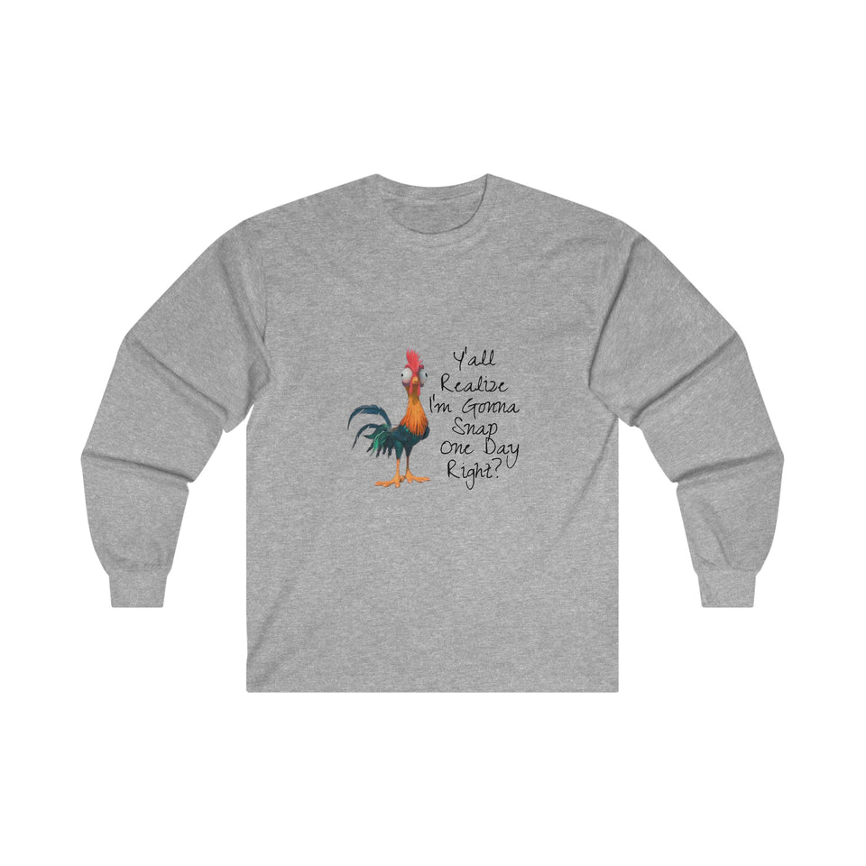 Graphic Ultra Cotton Long Sleeve Tee