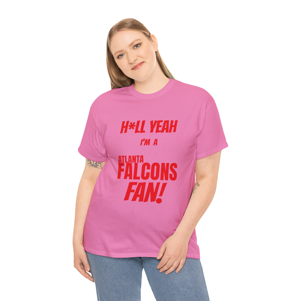 Atlanta Falcons Football Unisex Heavy Cotton Tee