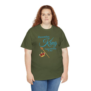 December King Unisex Heavy Cotton Tee