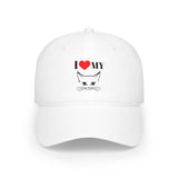 I Love My Cat Low Profile Baseball Cap