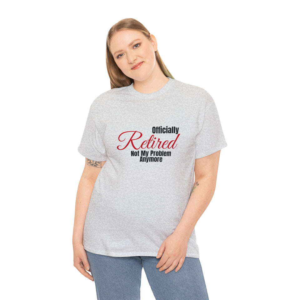 Officially Retired Unisex Heavy Cotton Tee