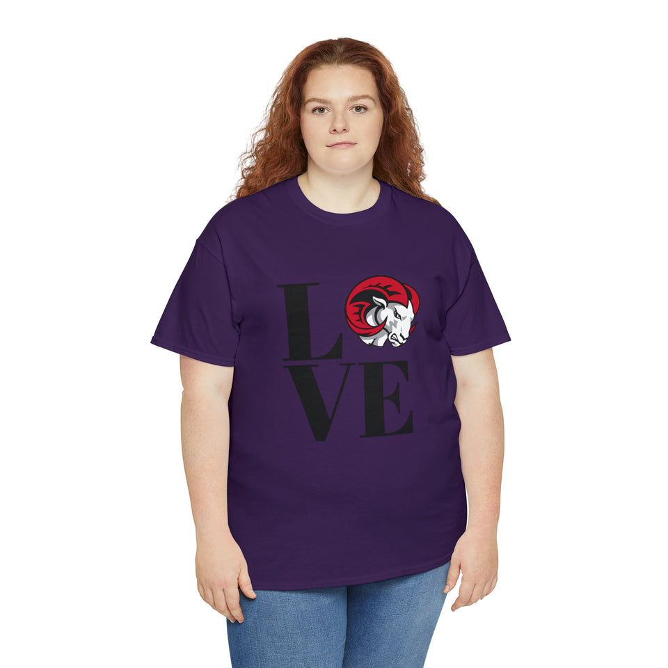 LOVE WSSU Unisex Heavy Cotton Tee