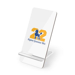 Sigma Gamma Rho Mobile Display Stand for Smartphones