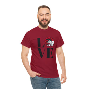LOVE WSSU Unisex Heavy Cotton Tee
