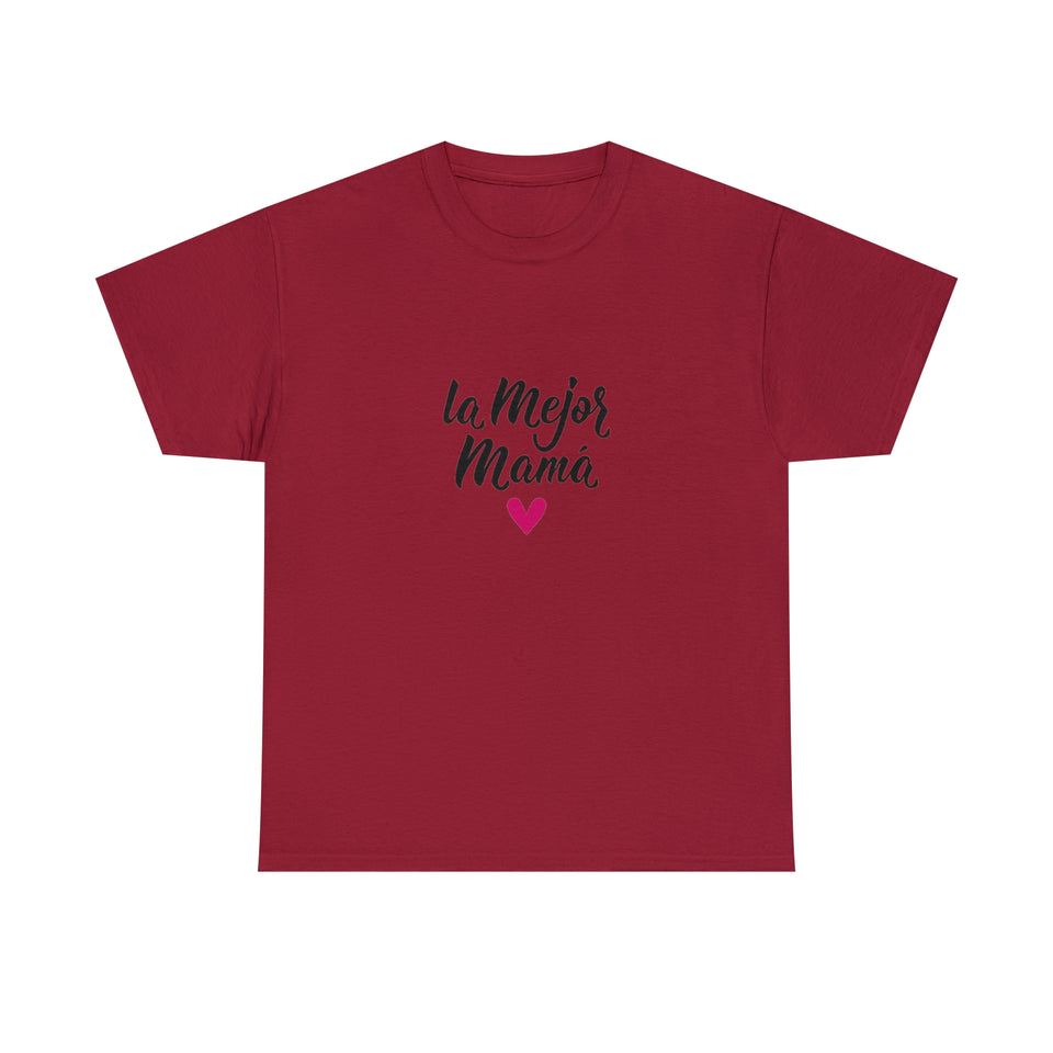 The Best Mom Spanish Unisex Heavy Cotton Tee