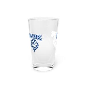 Hunter Huss HS Pint Glass, 16oz