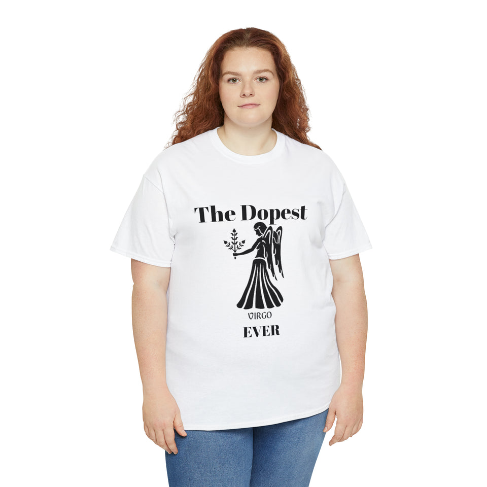 The Dopest Virgo Ever Unisex Heavy Cotton Tee