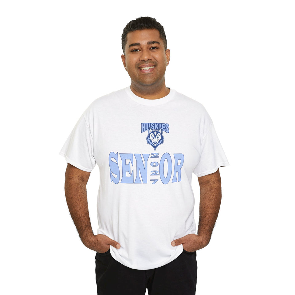 Hunter Huss HS Senior 2027 Unisex Heavy Cotton Tee