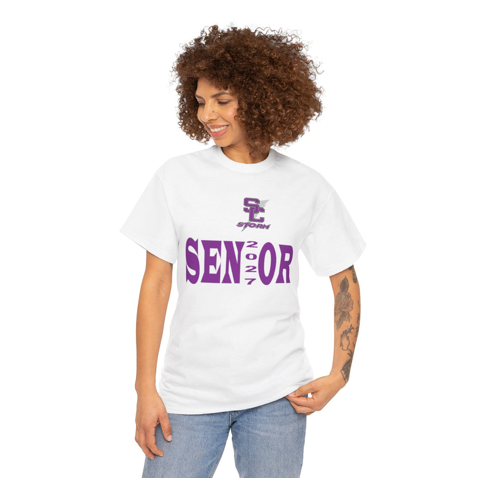 Stuart Cramer HS Senior 2027 Unisex Heavy Cotton Tee