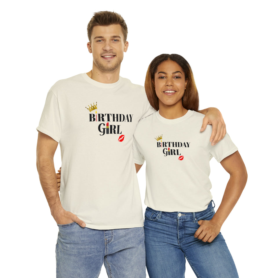 Birthday Girl Unisex Heavy Cotton Tee