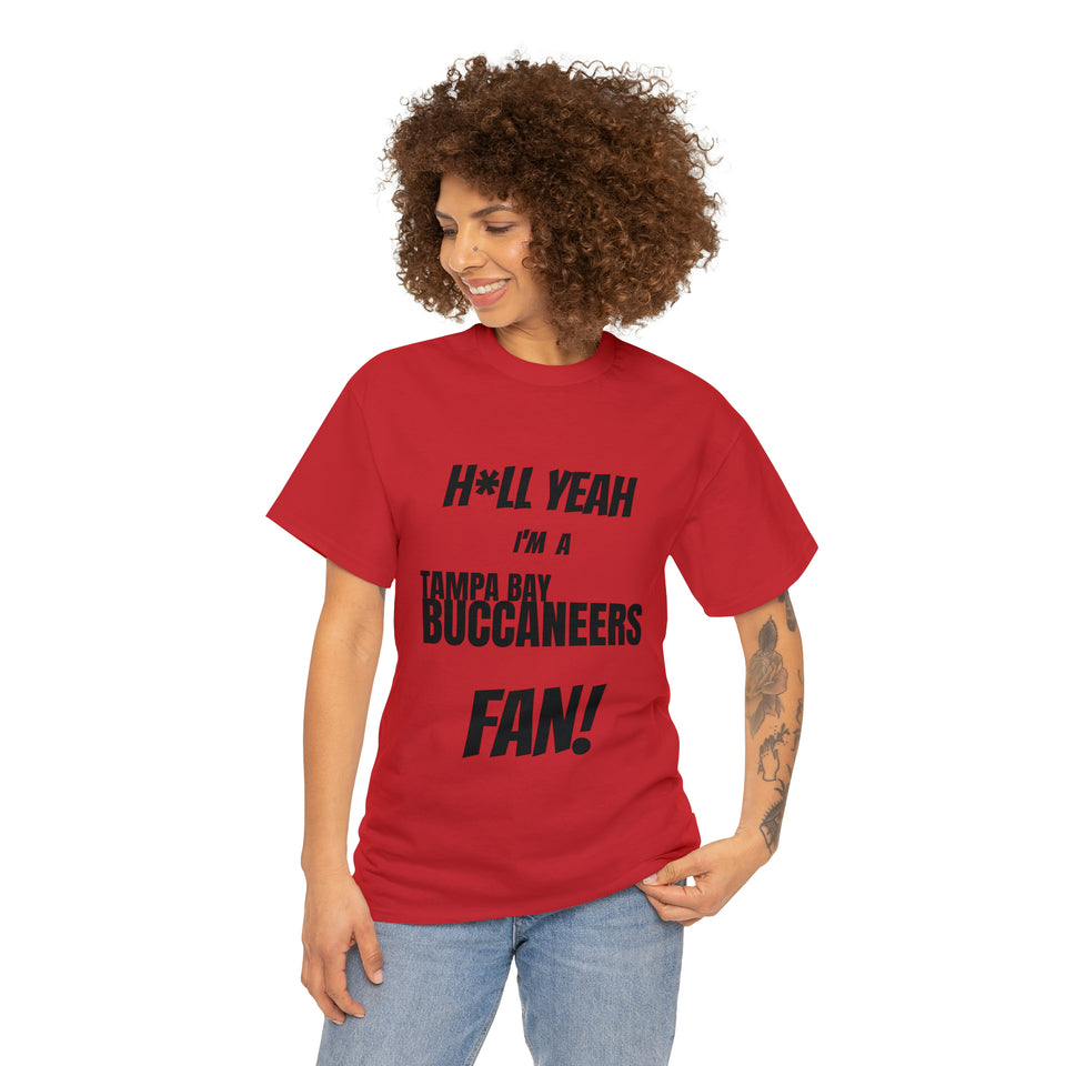 Tampa Bay Buccaneers Football Unisex Heavy Cotton Tee
