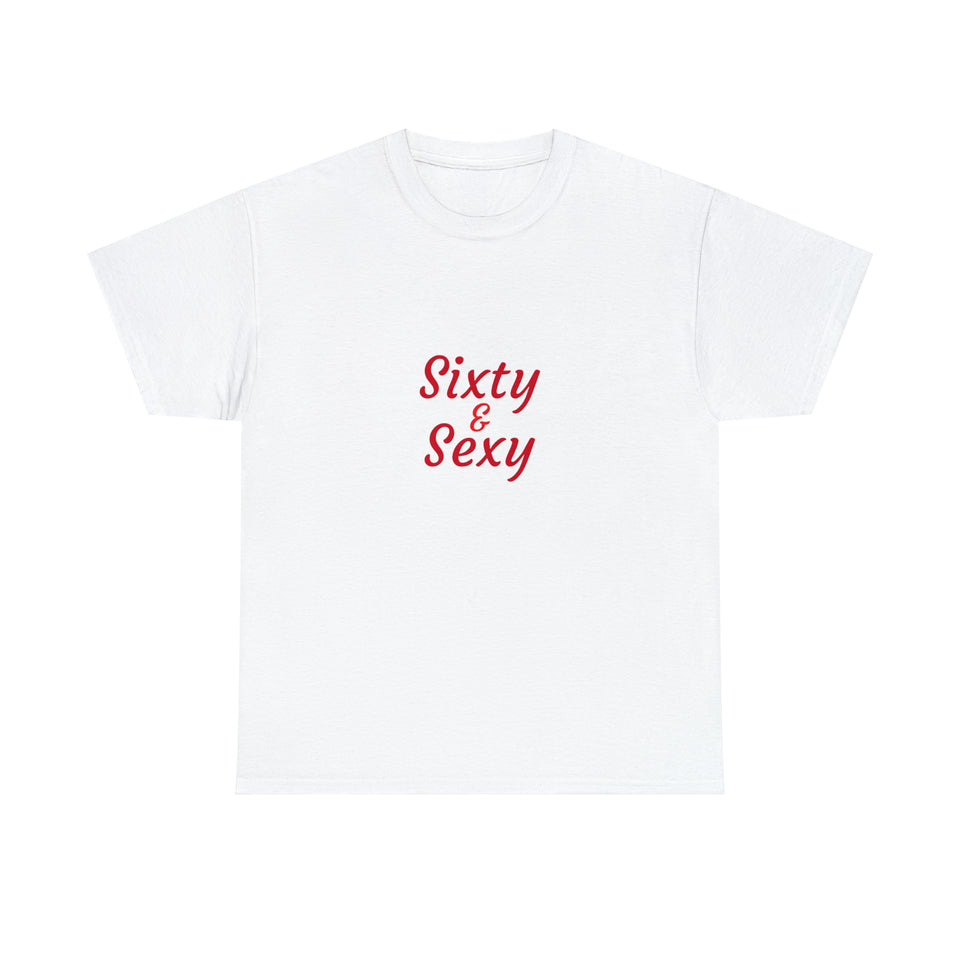 Sixty Unisex Heavy Cotton Tee
