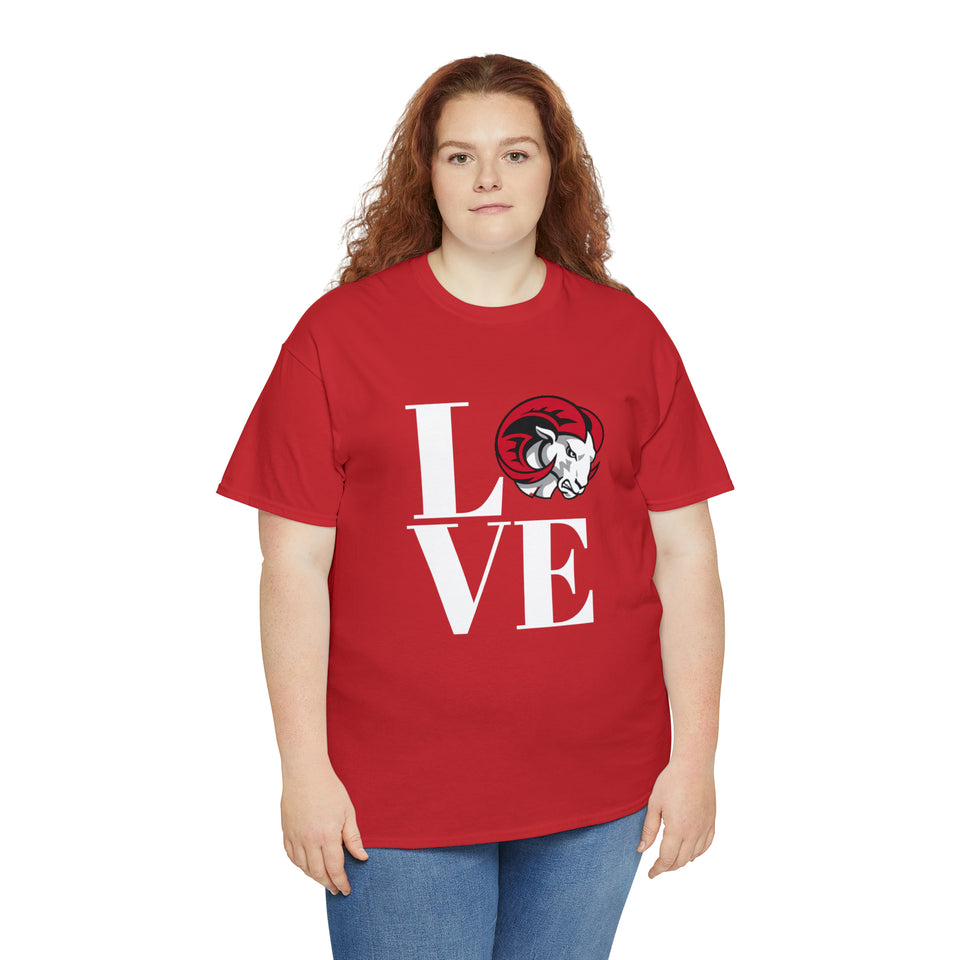 LOVE WSSU Unisex Heavy Cotton Tee