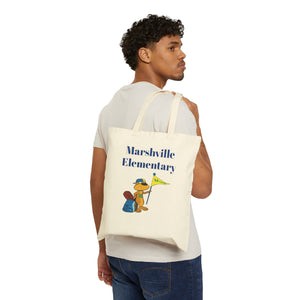 Marshville Elementary Cotton Canvas Tote Bag