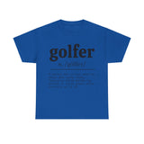 Golfer Unisex Heavy Cotton Tee