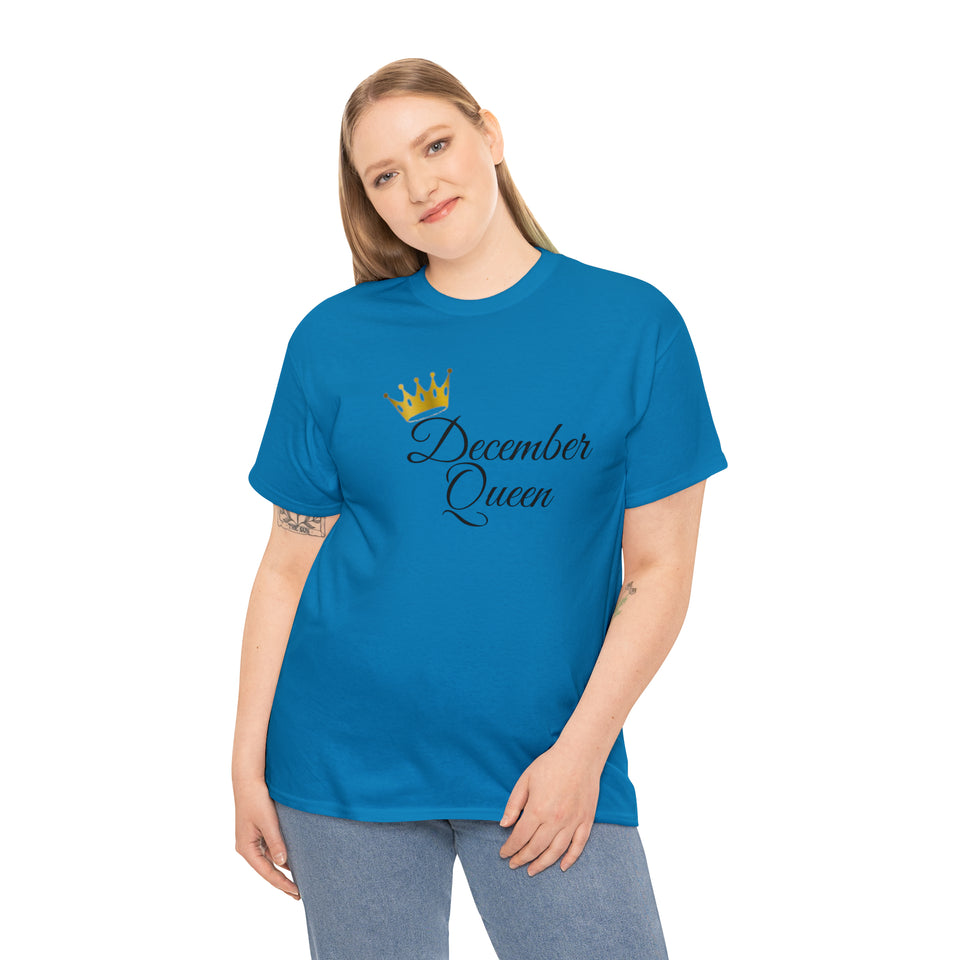 December Queen Unisex Heavy Cotton Tee