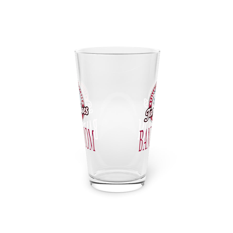 Talladega College Band Mom Pint Glass, 16oz