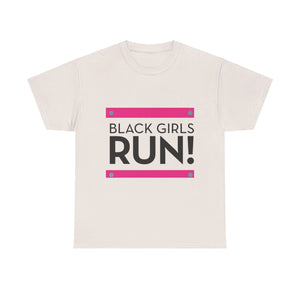 Black Girls Run Unisex Heavy Cotton Tee