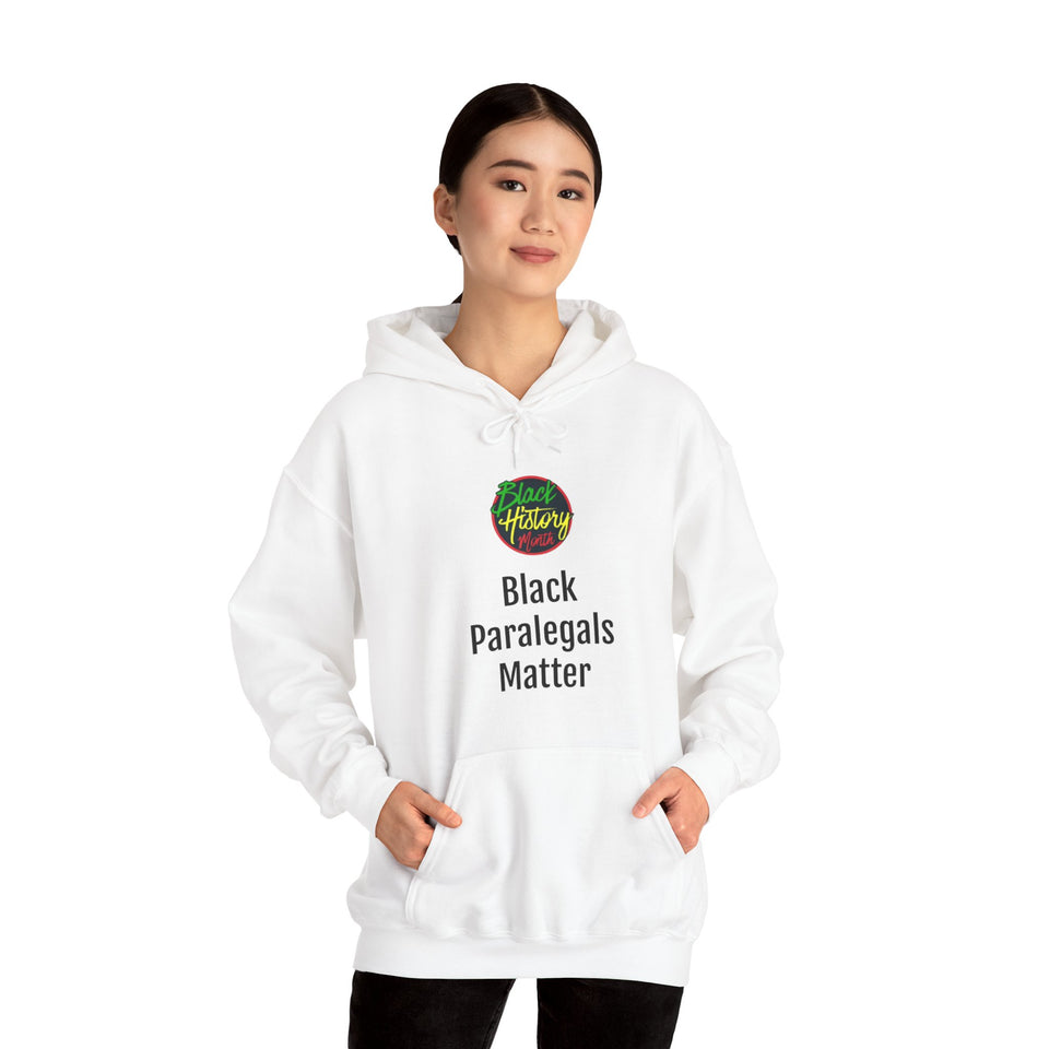 Black Paralegals Matter Hooded Sweatshirt