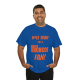 Denver Broncos Football Unisex Heavy Cotton Tee