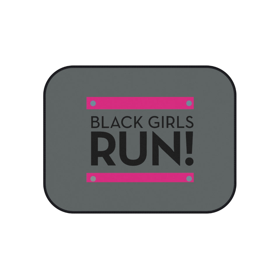 Black Girls Run Car Mats (Set of 4)