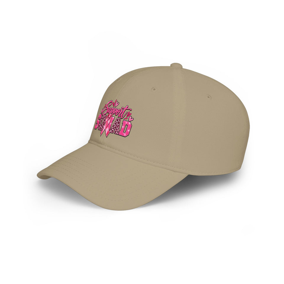 Support Squad Breast Cancer Awareness Low Profile Baseball Cap
