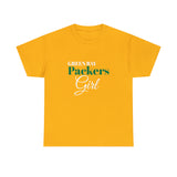 Green Bay Packers Girl Unisex Heavy Cotton Tee