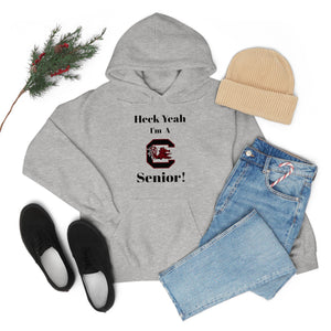 Heck Yeah I'm A SC Gamecocks Senior Unisex Heavy Blend™ Hooded Sweatshirt