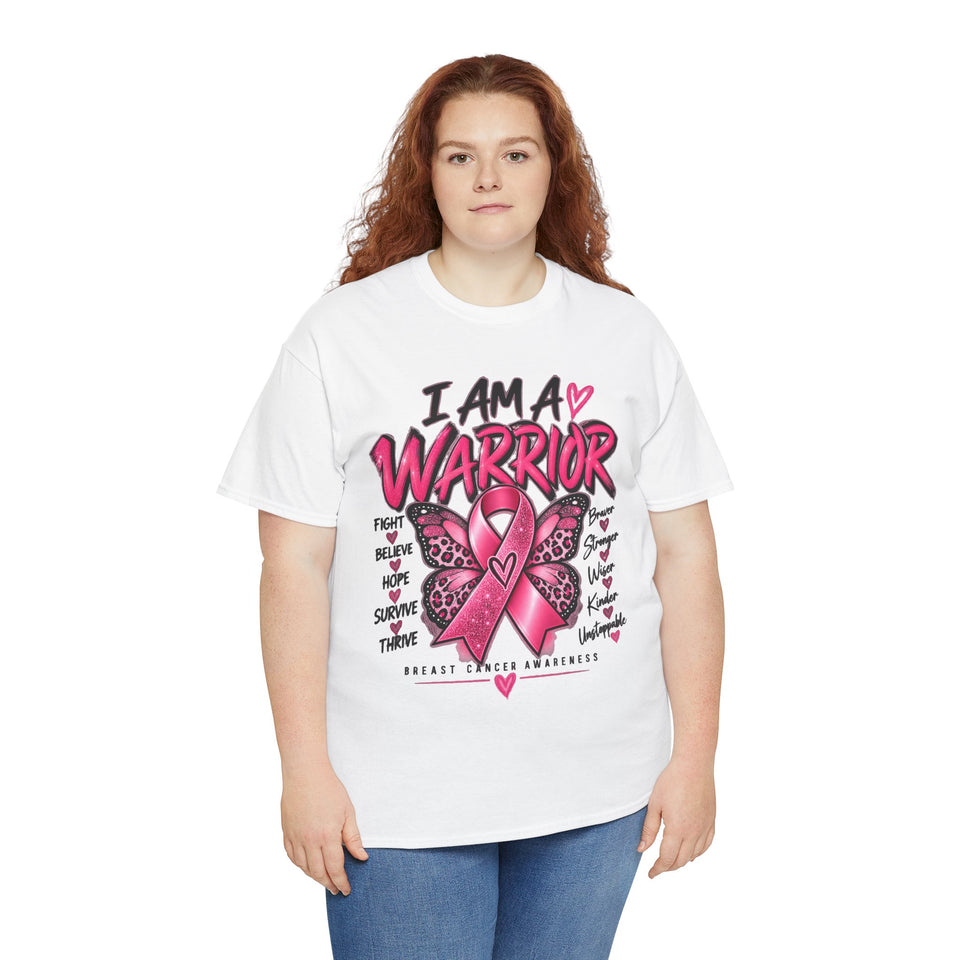 Breast Cancer Awareness Unisex Heavy Cotton Tee