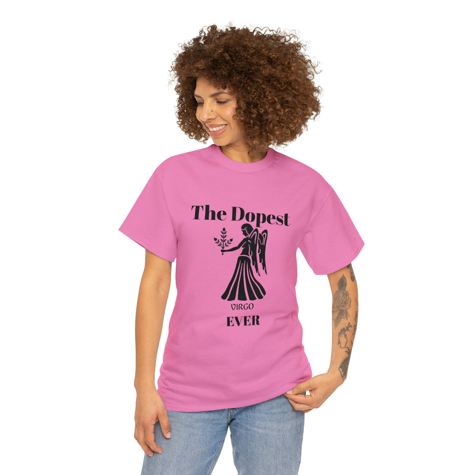 The Dopest Virgo Ever Unisex Heavy Cotton Tee