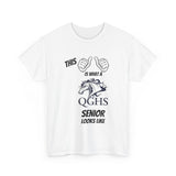This Is What A Queens Grant High School Senior Looks Like Class Of 2025 Unisex Heavy Cotton Tee