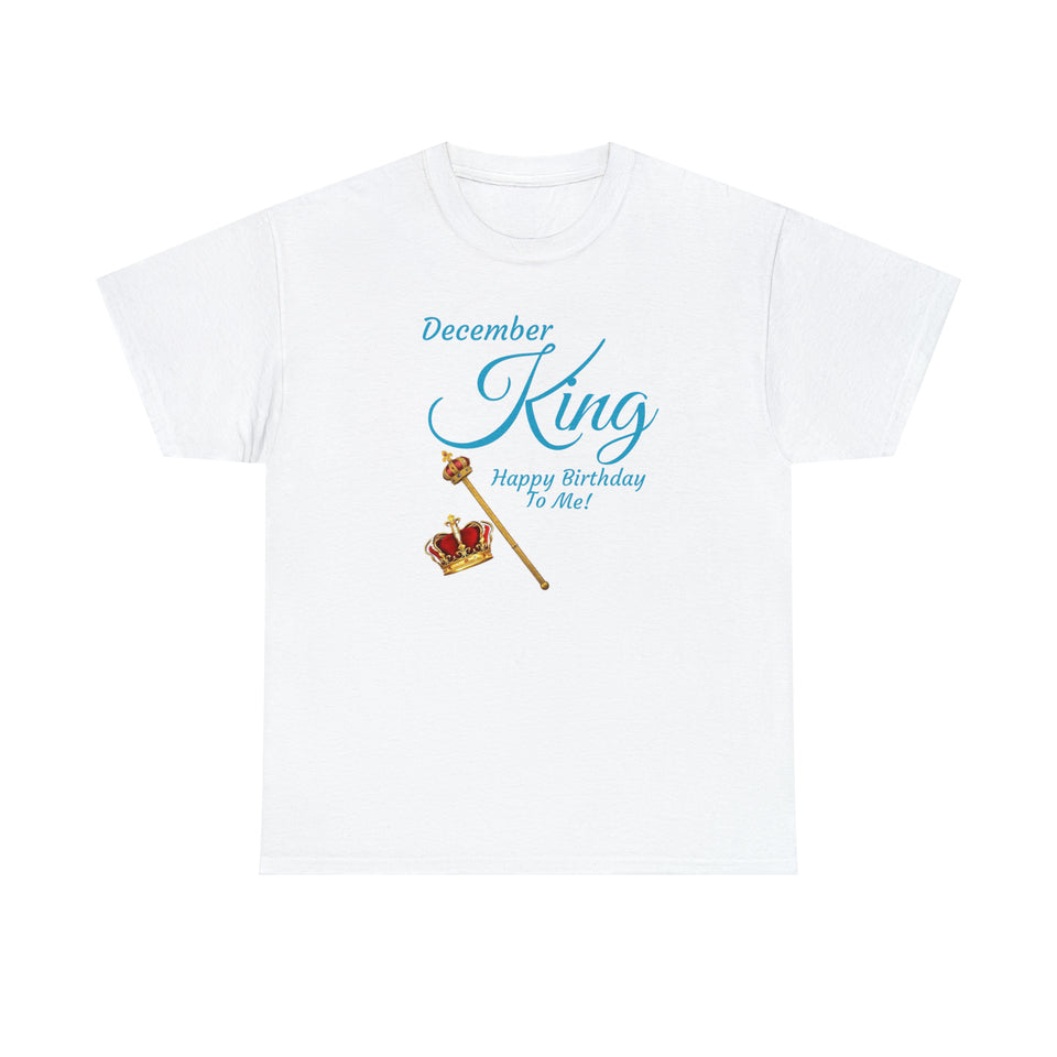 December King Unisex Heavy Cotton Tee