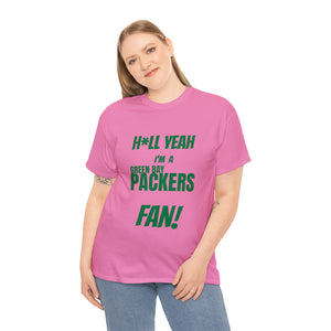 Green Bay Packers Football Unisex Heavy Cotton Tee