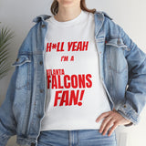 Atlanta Falcons Football Unisex Heavy Cotton Tee