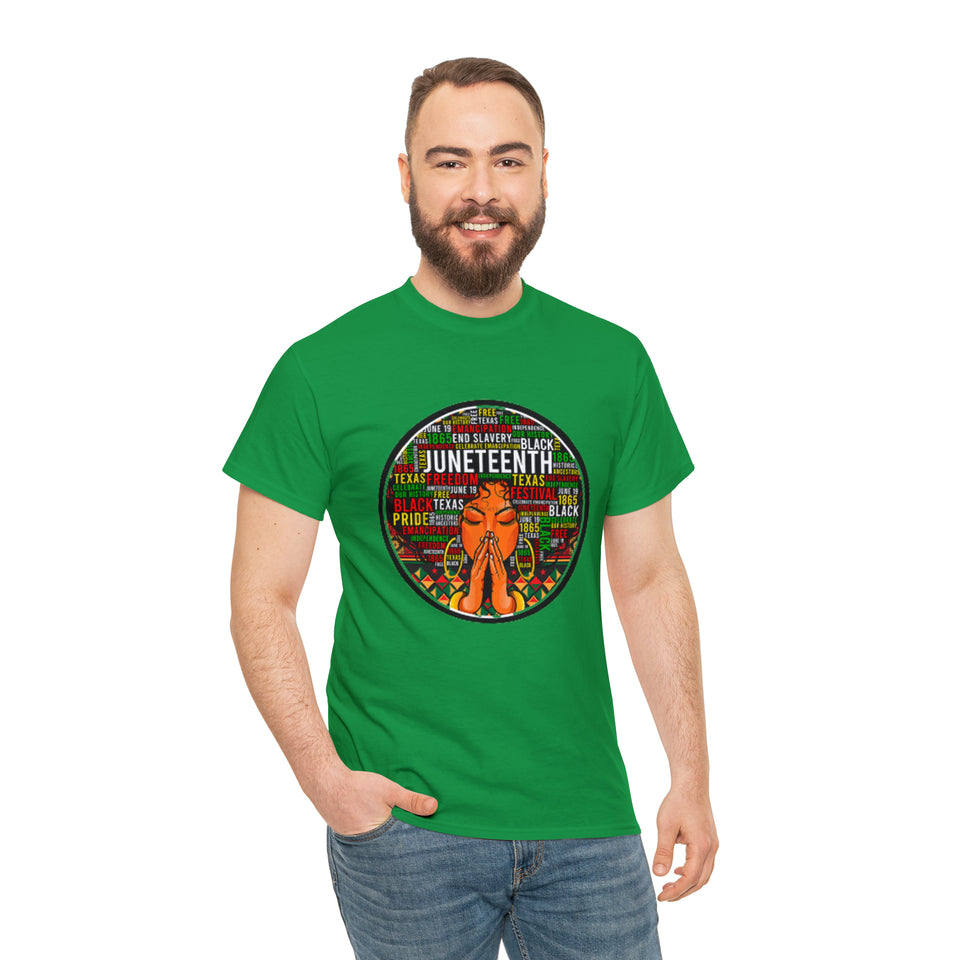 Juneteenth Unisex Heavy Cotton Tee