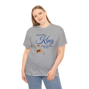 September King Unisex Heavy Cotton Tee