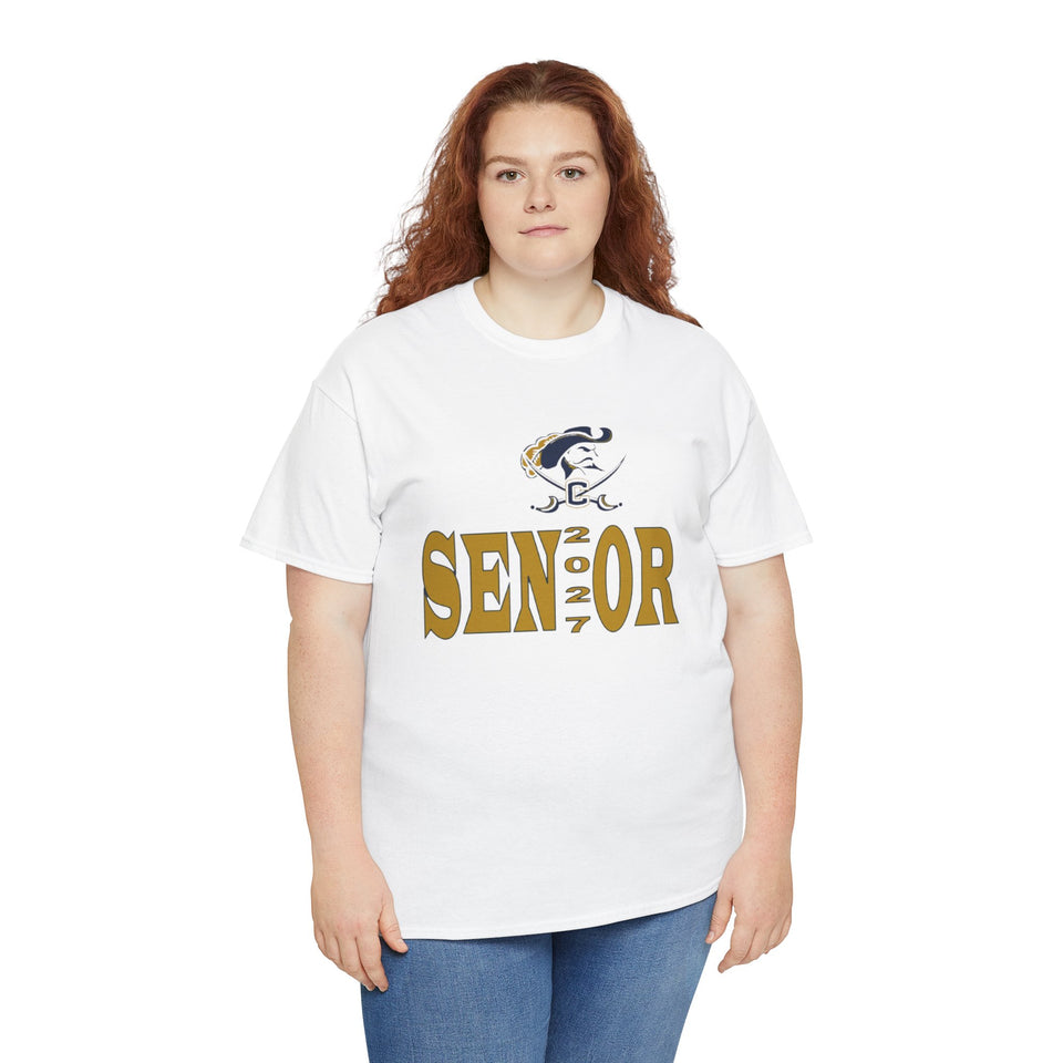 Cuthbertson HS Senior 2027 Unisex Heavy Cotton Tee