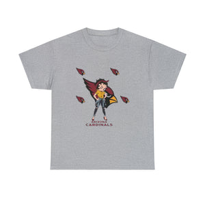 Arizona Cardinals Betty Unisex Heavy Cotton Tee