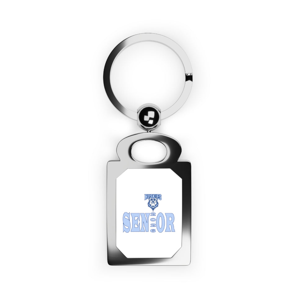 Hunter Huss HS Rectangle Photo Keyring