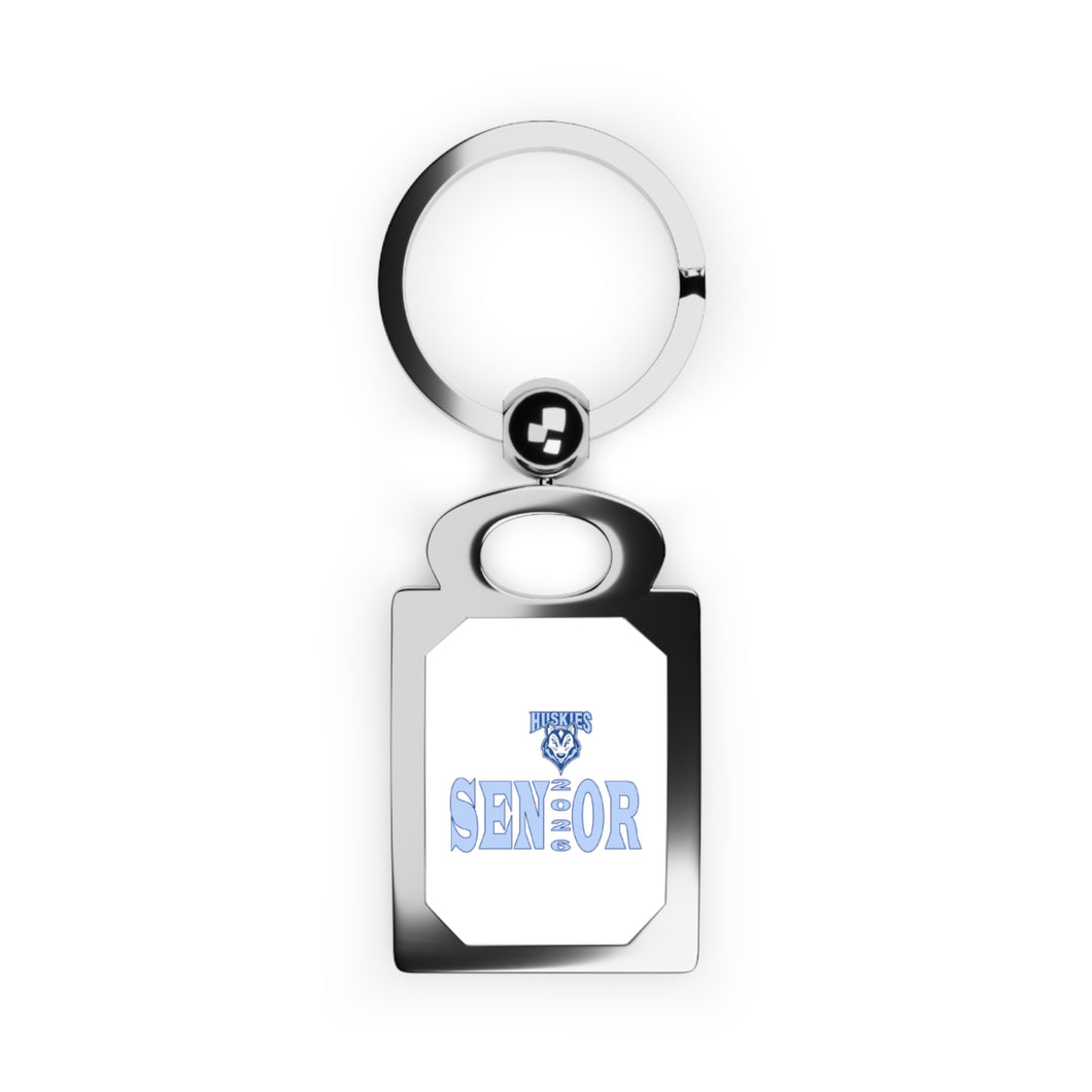 Hunter Huss HS Rectangle Photo Keyring