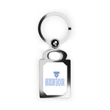Hunter Huss HS Rectangle Photo Keyring