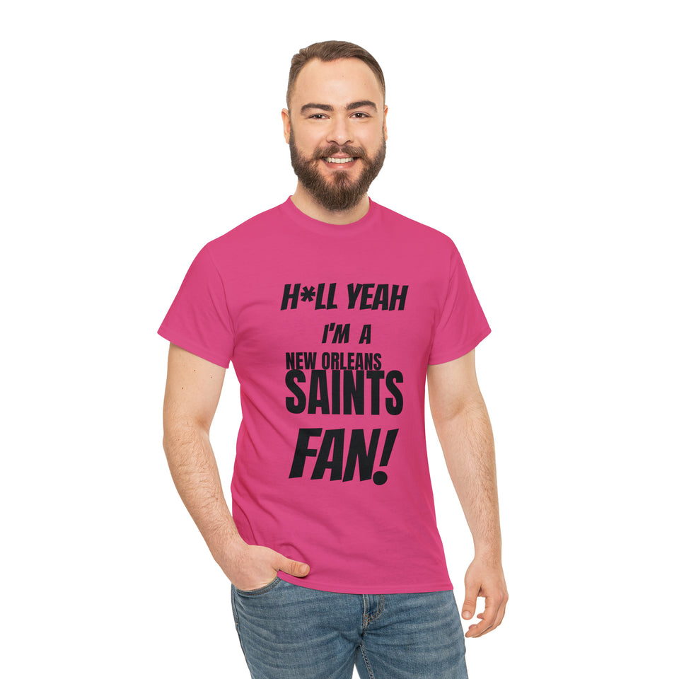 New Orleans Saints Football Unisex Heavy Cotton Tee