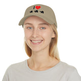 I Love Turtles Low Profile Baseball Cap