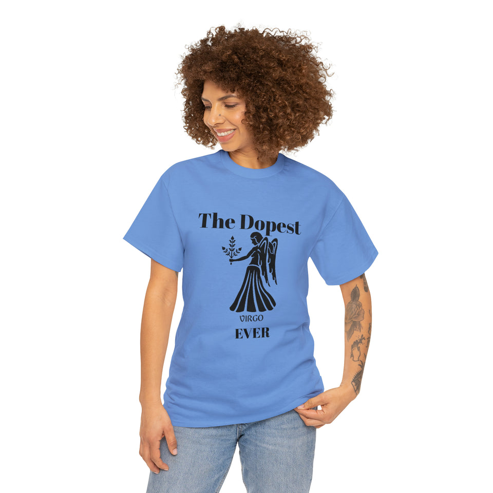 The Dopest Virgo Ever Unisex Heavy Cotton Tee