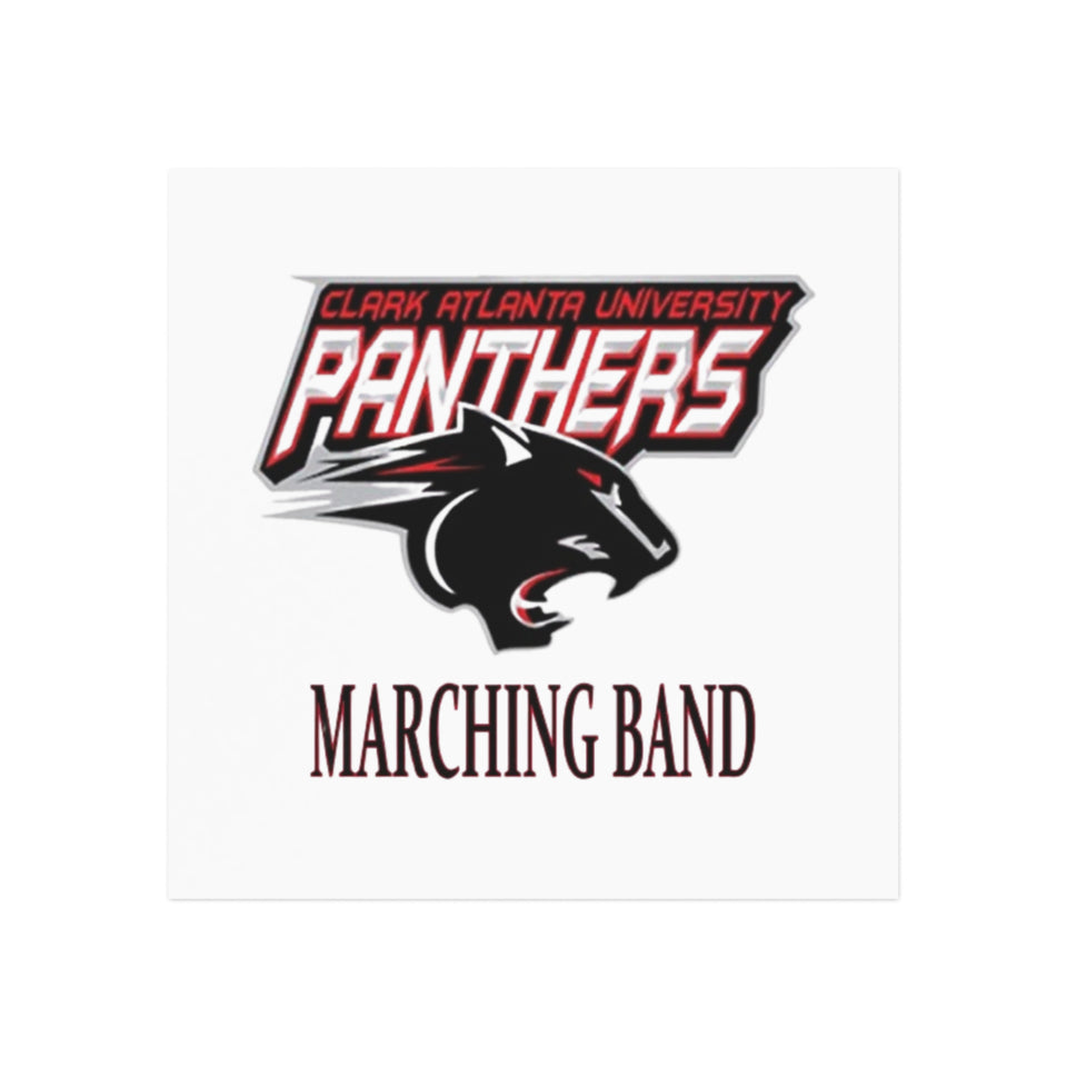 Clark Atlanta Marching Band Square Magnet