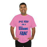 Seattle Seahawks Football Unisex Heavy Cotton Tee