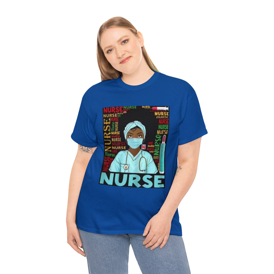 Black Nurse Cotton Tee