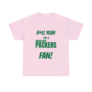 Green Bay Packers Football Unisex Heavy Cotton Tee