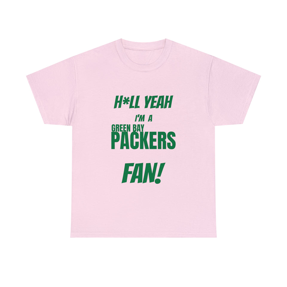 Green Bay Packers Football Unisex Heavy Cotton Tee